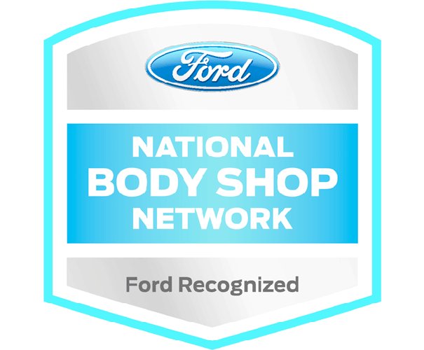 unique auto body ford logo