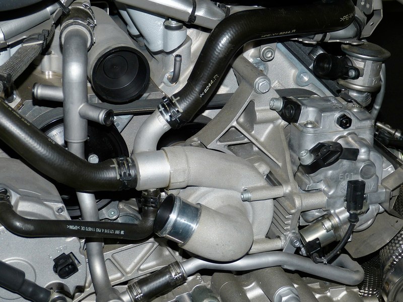 head gasket area on engine image